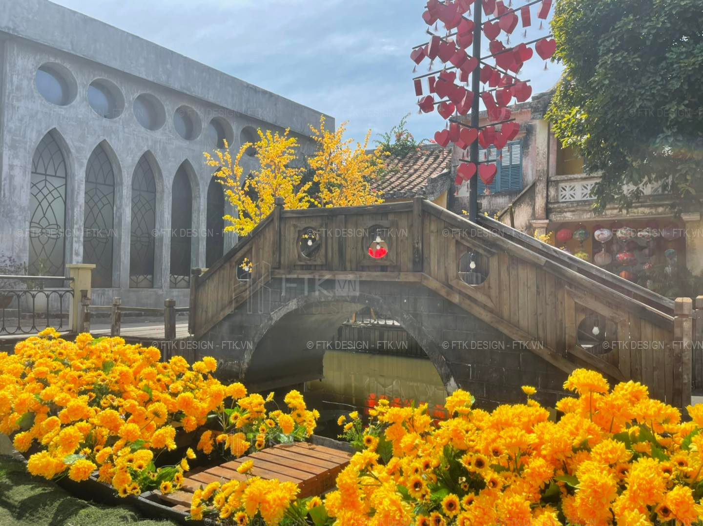 Thiết kế thi công Phim trường mẫu thành phố Châu Âu