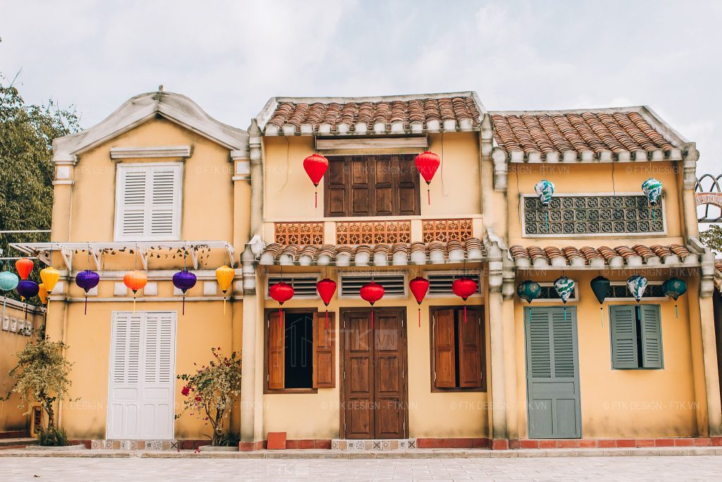 Bối cảnh phố cổ Hàn Quốc trang trí phim trường đẹp