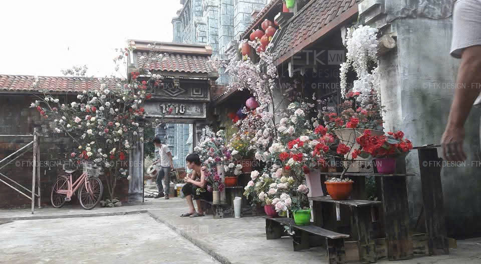 Bối cảnh thị trấn cổ làm phim trường - PT0725